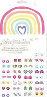 Rainbow Love Sticker Earrings