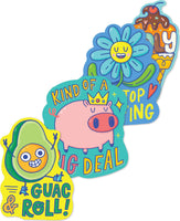 Stickiville Stickers: Punny Pals - Vinyl (4 Die-Cut)
(Vinyl)
