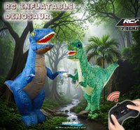 Inflatable Dinosaur RC - Green