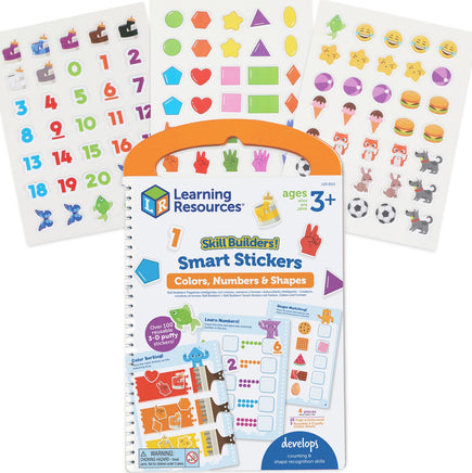 Skill Builders! Smart Stickers Colors - Numbers - an