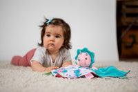 Taggies Aroar-a-saurus Character Blanket - 12x12"