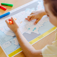 The United States Write-A-Mat (Bundle of 6)