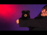 Bear, Black Baby Hand Puppet