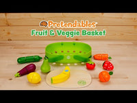 Pretendables Fruit & Veggie Basket Set