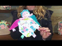 Taggies Aroar-a-saurus Character Blanket - 12x12"