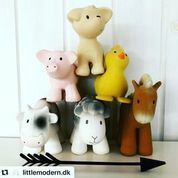 Chick - Natural Organic Rubber Rattle