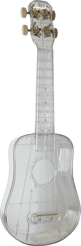 Amahi Crystal Clear Plastic Ukulele