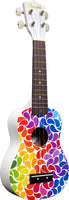 Amahi Soprano Ukulele, Rainbow Flower