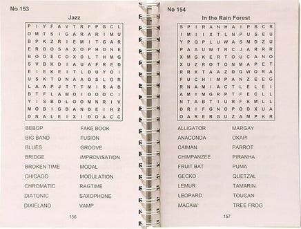 Large Print Word Search Puzzles