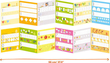 Looong Coloring Books - Ready to Write Numbers