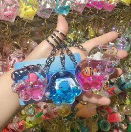 Sealife Jellyfish Floaty Key Charm 
