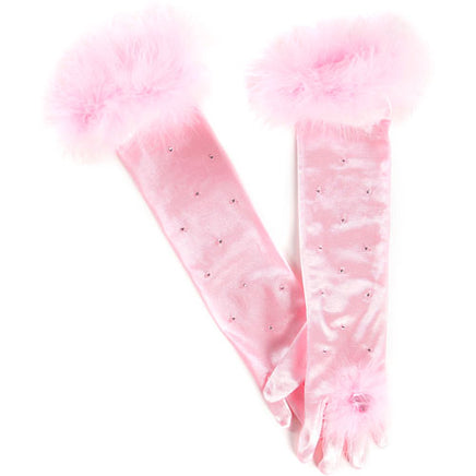 Princess Gloves (pink, OS