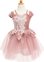 Holiday Ballerina Dress, Dusty Rose (Size 5-6)