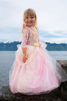 Pink Rose Princess Dress (Size 3-4)