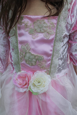 Pink Rose Princess Dress (Size 7-8)