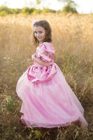 Royal Pretty Princess Pink Dress (Size 7-8)