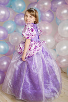 Royal Pretty Princess Lilac Dress (Size 7-8)