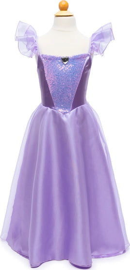 Party Princess Dress, Lilac (Size 7-8)