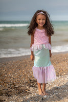 Pink Misty Mermaid Dress (Size 5-6)