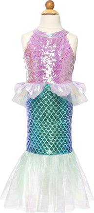 Misty Mermaid Dress, Pink/Blue (Size 5-7)