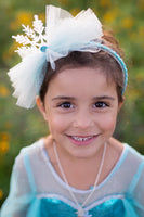 Ice Queen Dress With Cape (Size 5/6)