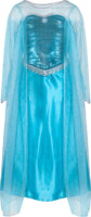 Ice Queen Dress With Cape (Size 5/6)