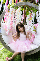 Flutter Butterfly Skirt & Wings (Pink, Size 4-6)