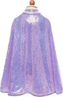 Lilac Sequins Cape (Size 5-6)