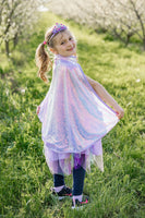 Lilac Sequins Cape (Size 5-6)