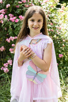 Pink Sequins Twirl Cape (Size 4-6)