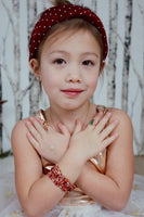 Boutique Ruby Red Bracelet Set