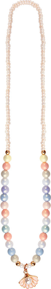 Boutique Pastel Shell Necklace  Great Pretenders USA