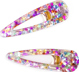 Boutique Gel Sparkle Hairclips (assorted colors)