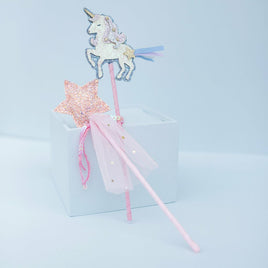 Boutique Unicorn Star Wands 2pc  Great Pretenders USA