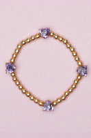 Boutique Chic Amethyst Love Bracelet