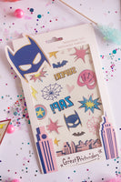 Superhero Star Temporary Tattoos  Great Pretenders USA