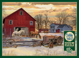 Winter on the Farm puzzle (1000 pc)