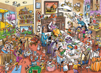 DoodleTown: Thanksgiving Togetherness puzzle (1000 pc)