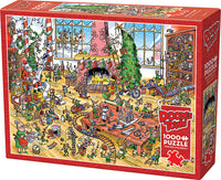 DoodleTown: Elves at Work puzzle (1000 pc)