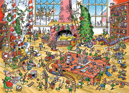 DoodleTown: Elves at Work puzzle (1000 pc)