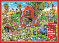 DoodleTown: Farmyard Folly puzzle (1000 pc)