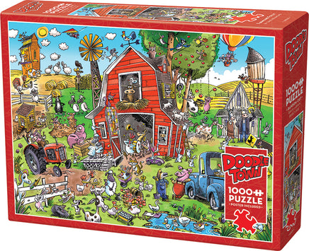 DoodleTown: Farmyard Folly puzzle (1000 pc)