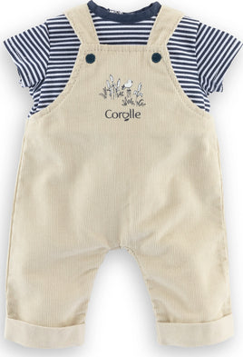 BB14" T-Shirt and Ecru Overalls - Loire Riverside