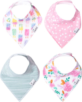 Summer Baby Bandana Bib Set (4-pack)