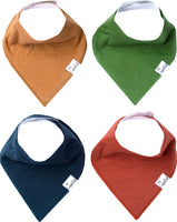 Ridge Baby Bandana Bib Set (4-pack)