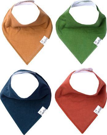 Ridge Baby Bandana Bib Set (4-pack)