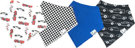 Nash Baby Bandana Bib Set (4-pack)