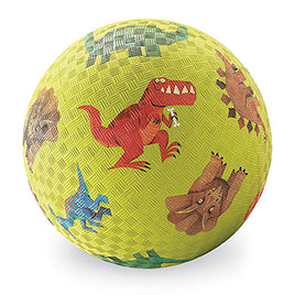 Crocodile Creek Dinosaurs Green Playground Ball 5 inches