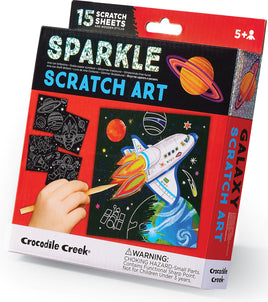 Sparkle Scratch Art - Space Explorer
