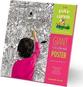 Giant Coloring Poster - Day at the Gardens